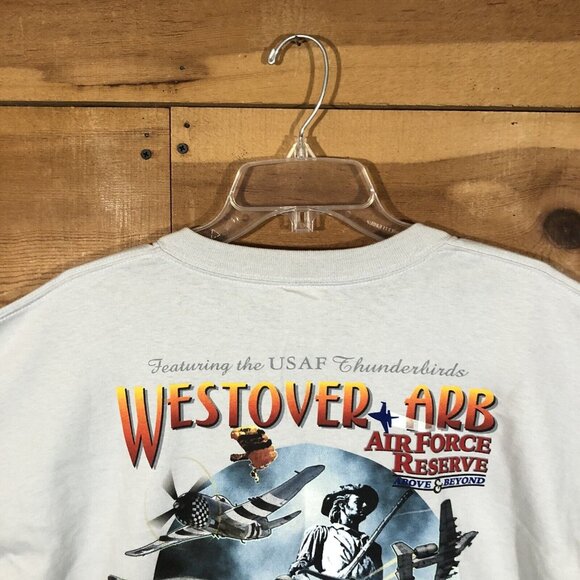 NEW Vintage Westover Air Force Base Air Show 2004 T-Shirt Mens Size XL C5-A - Picture 8 of 10